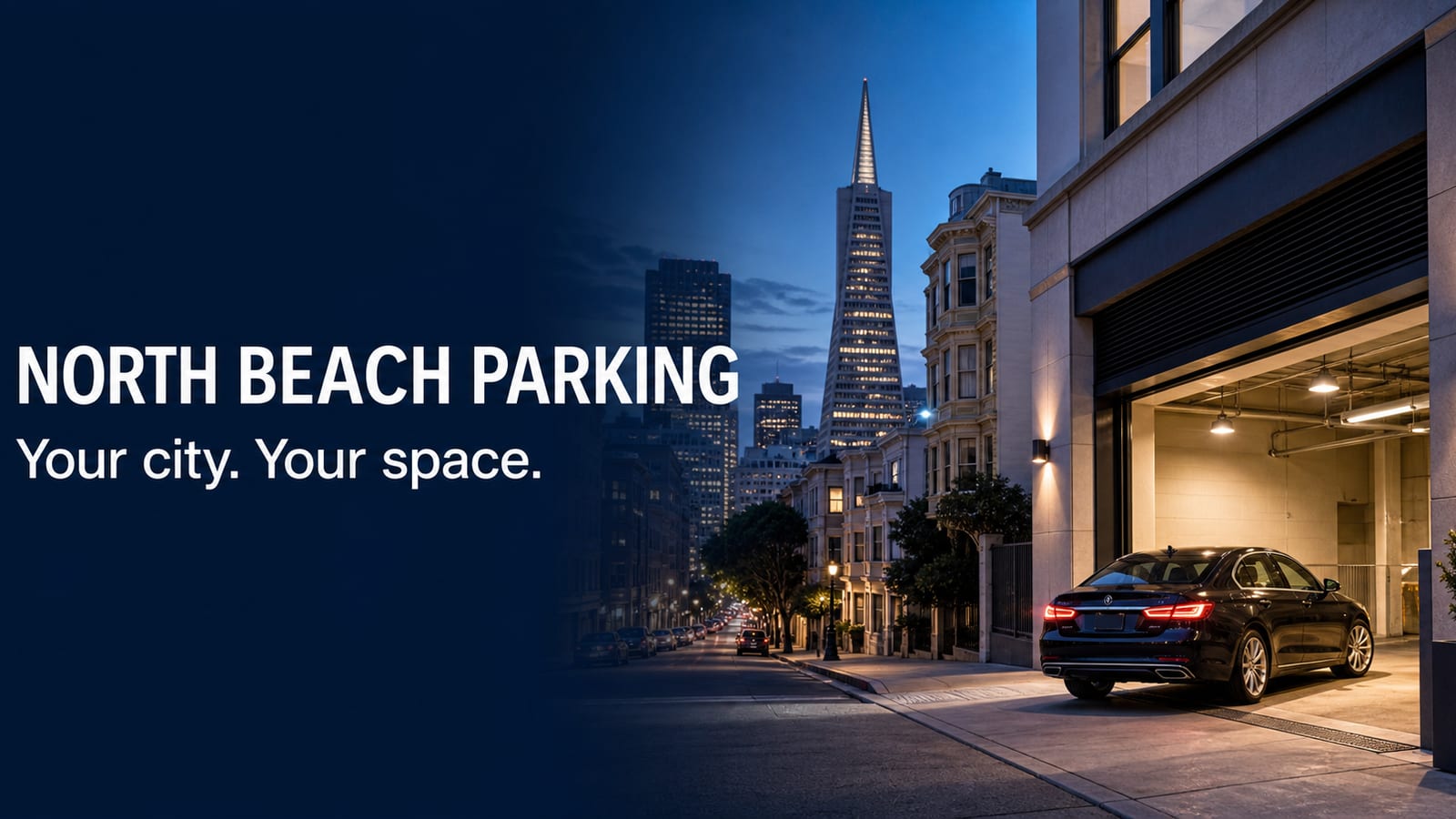 North Beach Parking digital product — San Francisco, USA